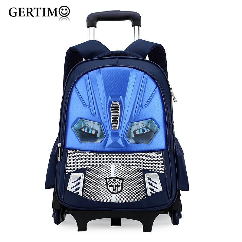 

Kids Wheels Removable Trolley Backpack Wheeled Bags Children School Bag Boys Travel Bags Children's School Backpacks mochilas