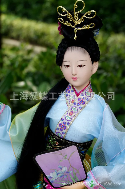 30 см высокий китайский стиль четыре древних красоты Ян Guifei Xishi норки Cicada Ван Zhaojun кукла домашнего рабочего стола украшения Пекина