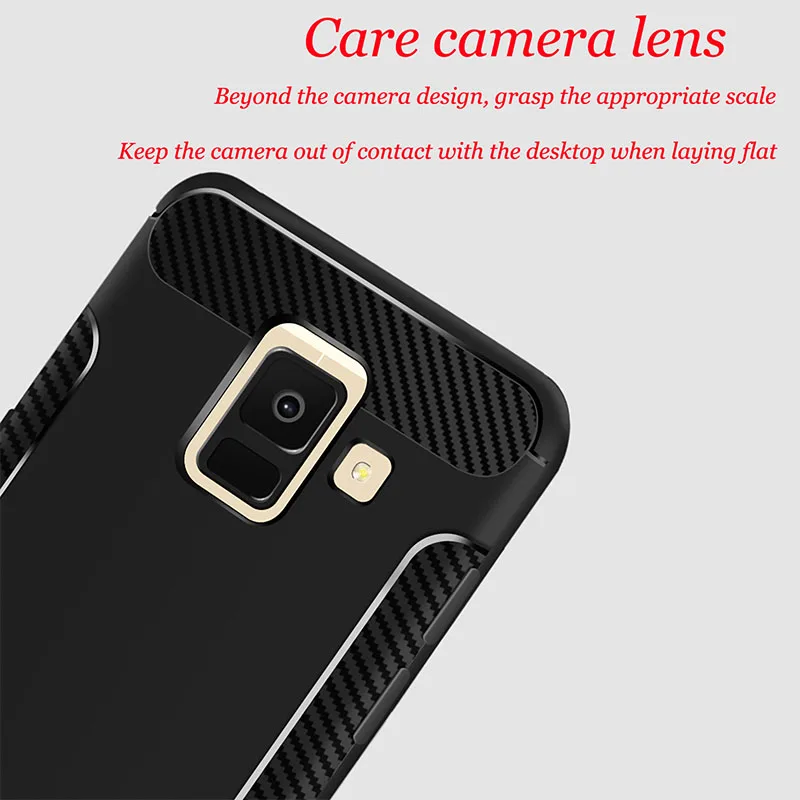 for samsung a600f Case a600 2018 a600fn sm-a600 For Samsung Galaxy A6 case a6 SM-A600FN/DS cover phone 5.6 " Fiber shell | Мобильные