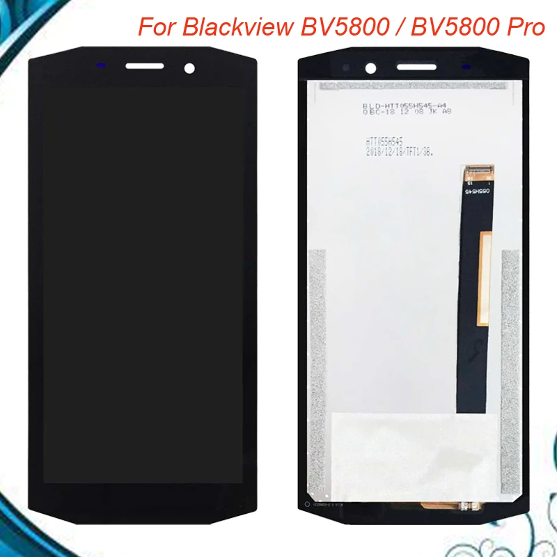 Сменный сенсорный ЖК дисплей 5 дюйма для Blackview BV5800 / Pro 1440x720 Android 8 1|Экраны мобильных