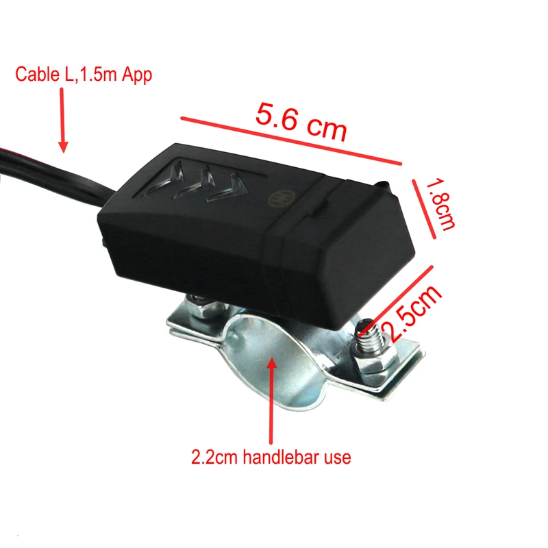 Новинка водонепроницаемое зарядное устройство LMoDri для мотоцикла с USB зарядка