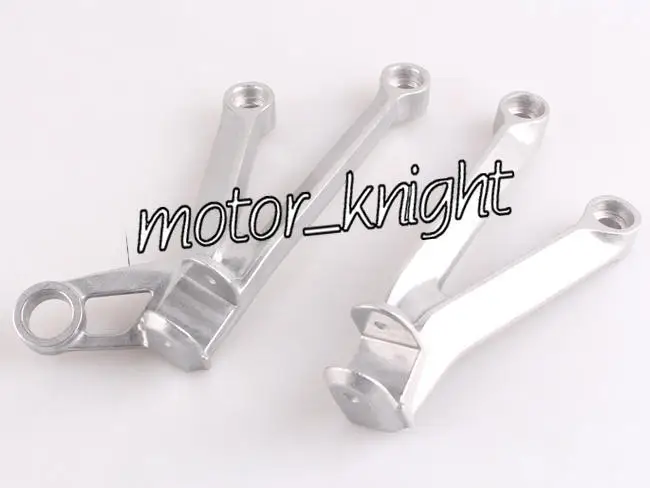 Задние Пассажирские подножки L & R подставка для ног и скобы Kawasaki Ninja ZX10R 2004 2005|bracket