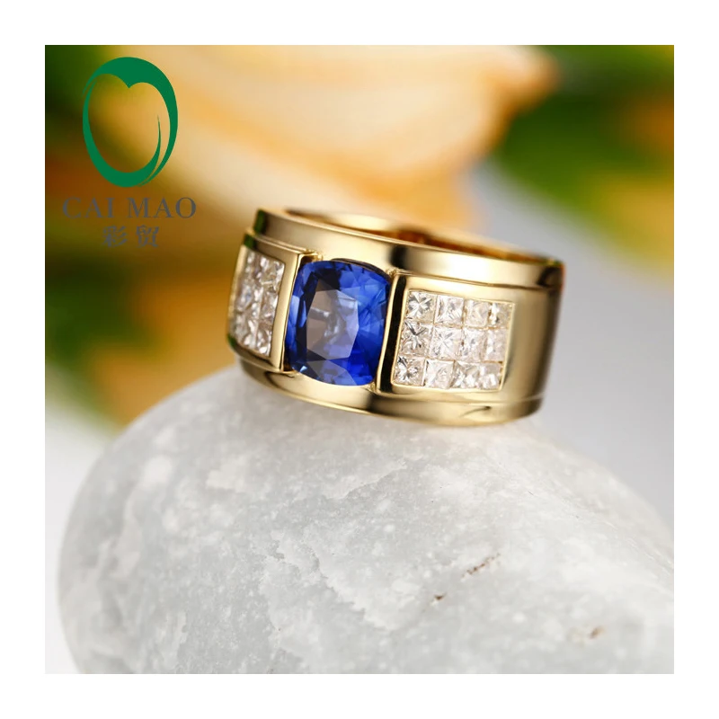 Рисунок 5 - Обручальное мужское кольцо из желтого золота 14 к