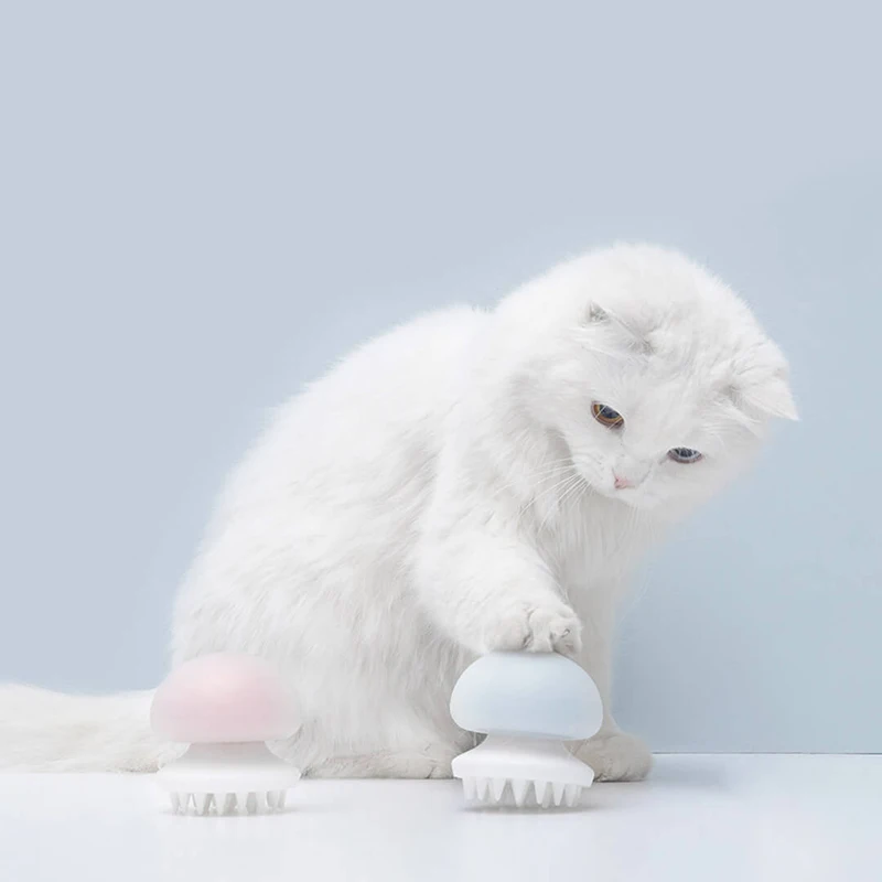 Xiaomi Mijia Furrytail Медузы Массажер для домашних животных расческа отрицательные ионы