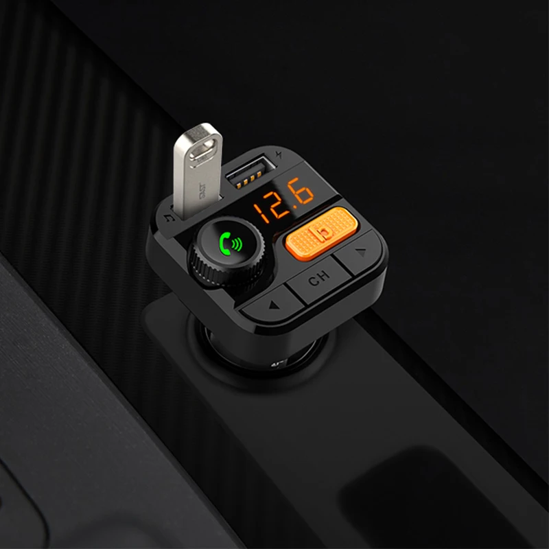 Автомобильный MP3 плеер CDEN fm передатчик музыкальный 5 0 с Bluetooth приемником USB