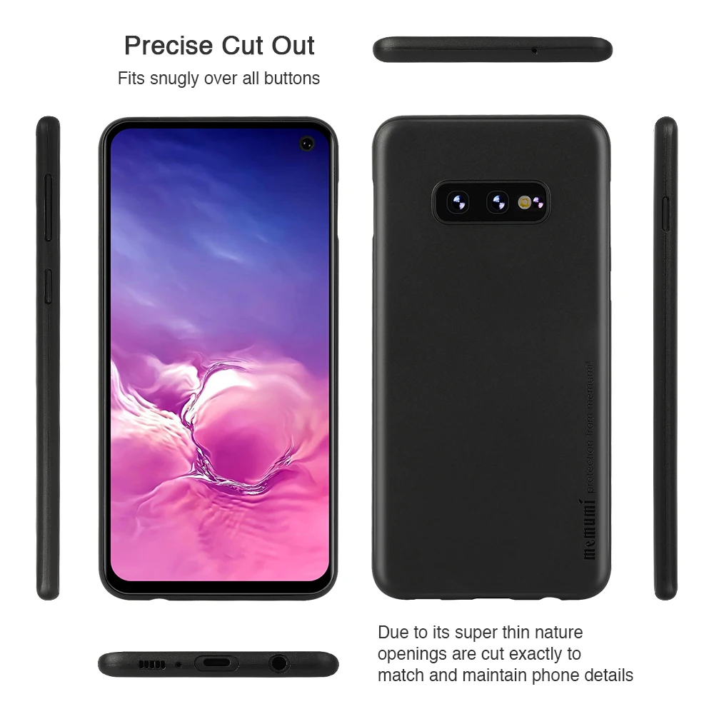 Чехол для samsung Galaxy S10e, ультратонкий 0,3 мм PP матовый чехол для samsung Galaxy S10e Тонкий чехол для телефона с защитой от отпечатков пальцев s10 e