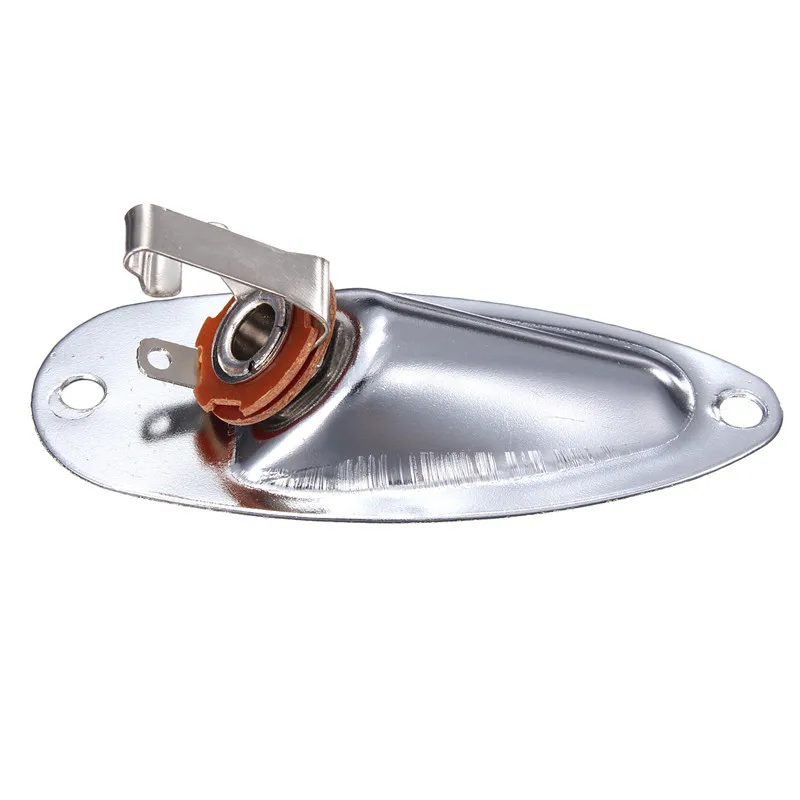 Выход лодки загружен Джек Хромированная Пластина гнездо для Fender Для