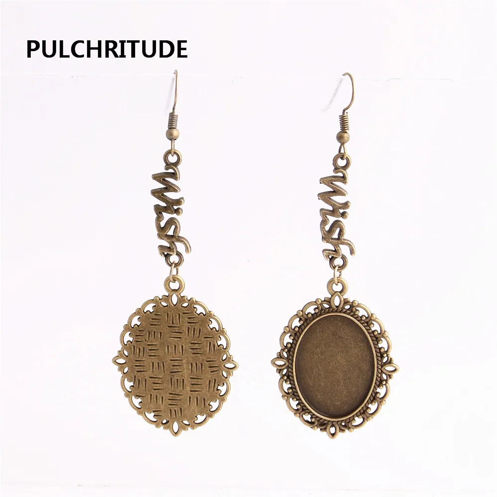 12 шт./лот подвеска в виде кабошона из металлического сплава и цинка для