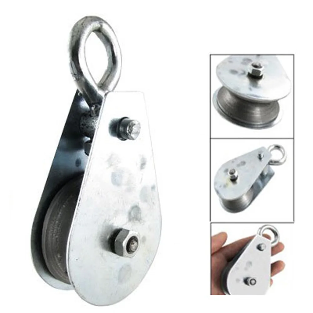 DSHA Новинка Лидер продаж поворотный крюк один подъемный трос шкив нагрузки 0 1