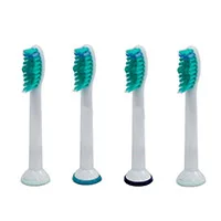 4 шт./упак. Замена Зубная щётка головок для зубной щетки Philips Sonicare ProResults электрической насадки для зубной щетки HX6013 HX9332 HX6930 HX9340 HX6950 - Цвет: no caps