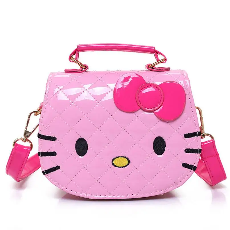 Новые милые мини-сумка детей рисунок Hello Kitty Сумочка для Для женщин Кот PU