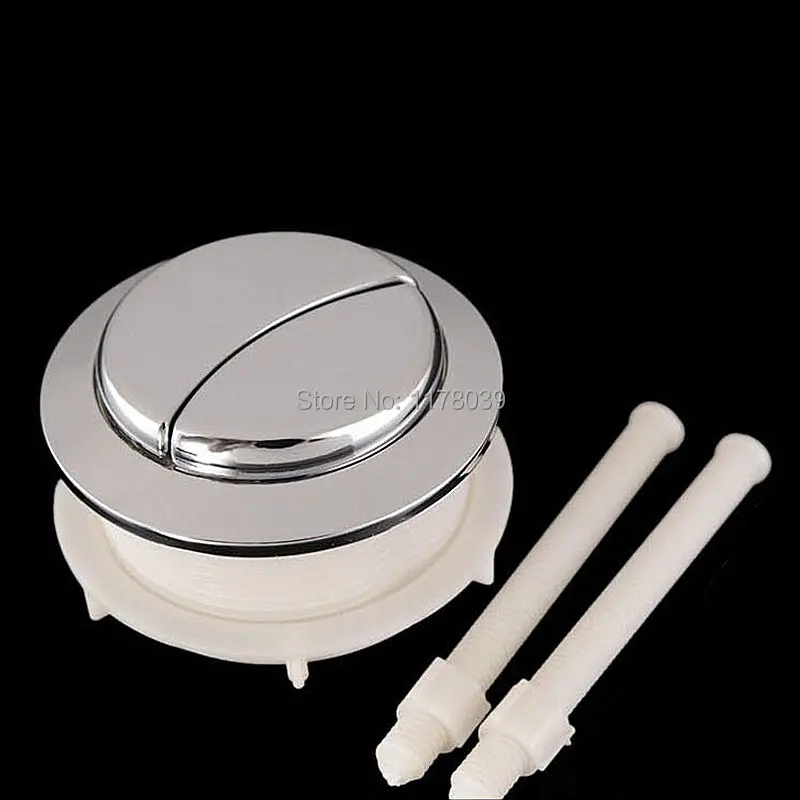 Сиденье для унитаза двойная кнопка резервуара воды круглая с двумя кнопками