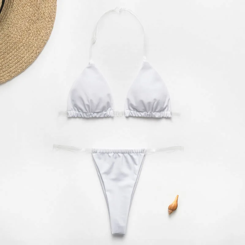 Bikinx Прозрачное Бикини микро сексуальные стринги бразильский купальник женский пуш-ап купальник женский купальный костюм бикини купальные костюмы