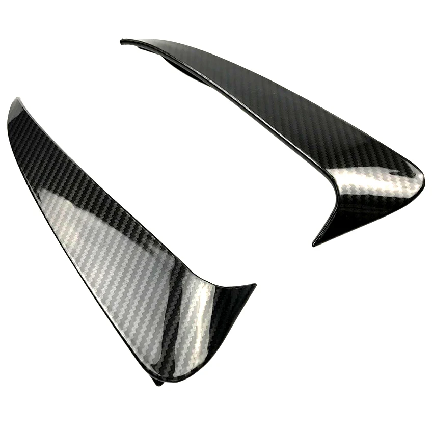 2 шт. спойлер заднего бампера из углеродного волокна с вентиляционным отверстием