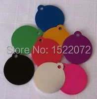 custom round id tag petdogcat choose sizecolor engraved low price metal tags customs fh890139