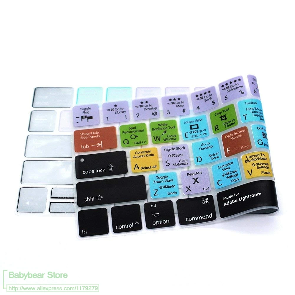 Силиконовая клавиатура для Macbook Pro 13 &quot15&quot с сенсорной панелью