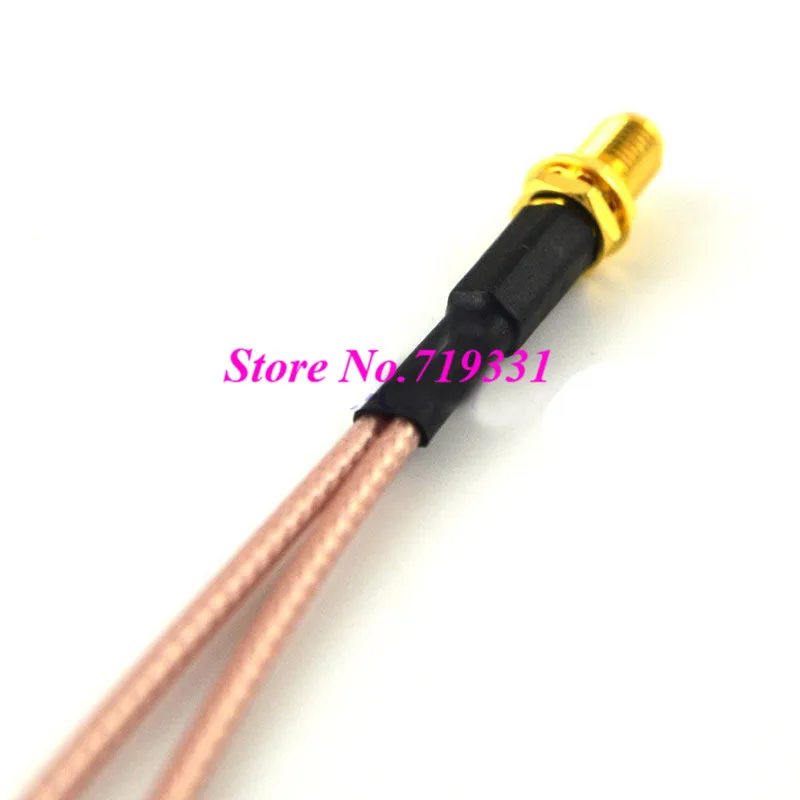 SMA Female to Y Тип 2 X TS9 Male/CRC9 Male коннектор сплиттер Сумматор кабель Pigtail RG 316 15 см 20 см|cable