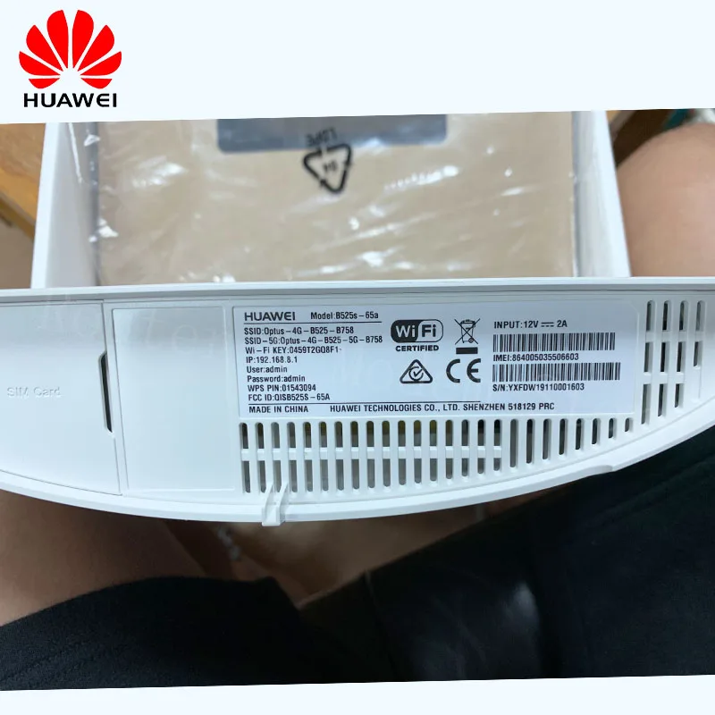 Unlocked Used Huawei B525 B525s-65a 4G LTE CPE Wifi Router with SIM Card Slot PK B315 b528 e5186 e5787 | Компьютеры и офис