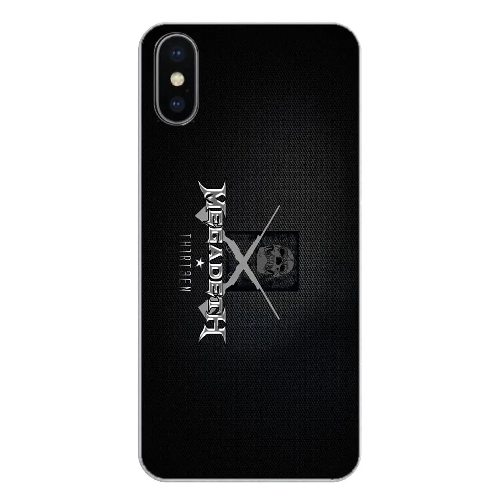 Прозрачные мягкие чехлы для iPod Touch iPhone 4 4S 5 5S 5C SE 6 6S 7 8 X XR XS Plus MAX megadeth ржавчина в мире