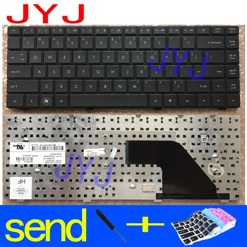 Клавиатура для ноутбука HP Compaq 320 CQ320 CQ326 325 CQ321 420 CQ421 отправьте прозрачную защитную