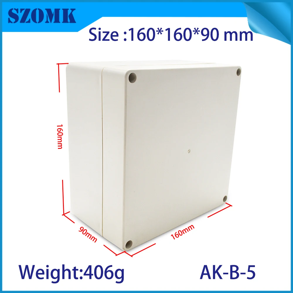 1 шт. пластиковый корпус для усилителя питания ip65 szomk|box for|box for electronicboxes electronic projects |