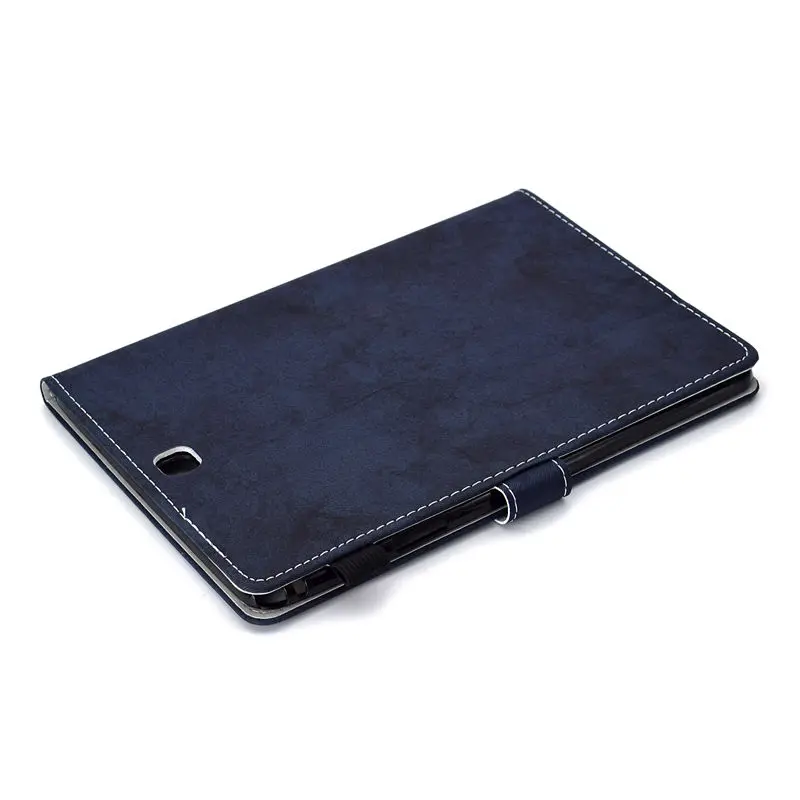 SM-T555 чехол для samsung Galaxy Tab A 9,7 SM-T550 T550 T555 P550 P555 Smart Cover Funda, защитная Подставка для планшета+ пленка+ ручка