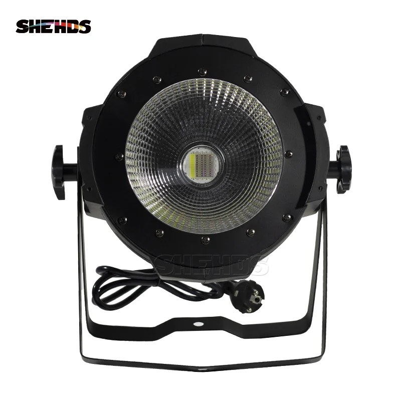 Алюминиевый Светодиодный прожектор Par COB 100 Вт 6 в 1 сценическое освещение RGBWAUV DMX512