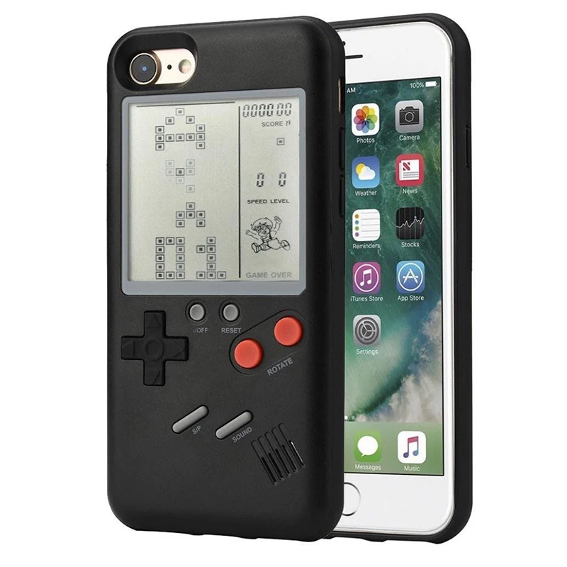 Чехол для игровой консоли Khisol чехол Iphone X 7 8 6 6S Plus мультиигровой телефона из ТПУ