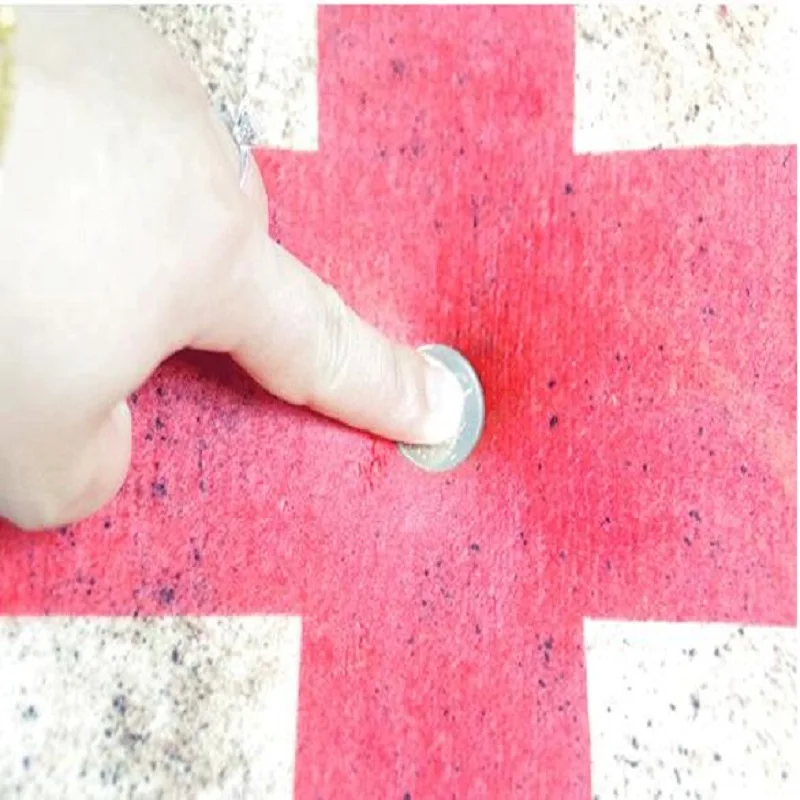 Однотонный бамбуковый коврик фланелевый в полоску для ванной комнаты