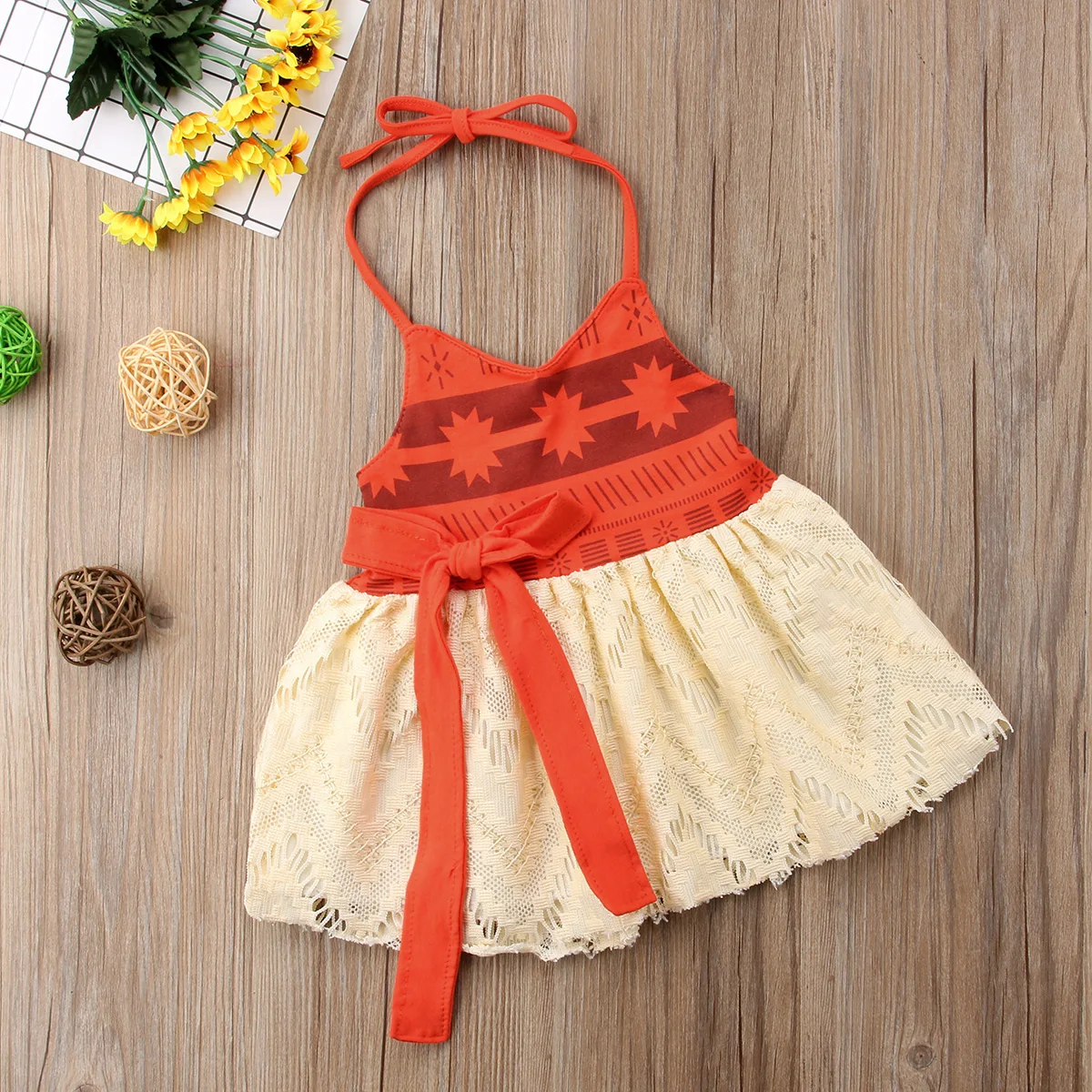 New Toddler Kid Baby Girl Bowknot Sleeveless Bandage Dress Sundress Clothes Summer Casual Mesh V-neck A-line Dresses | Детская одежда и