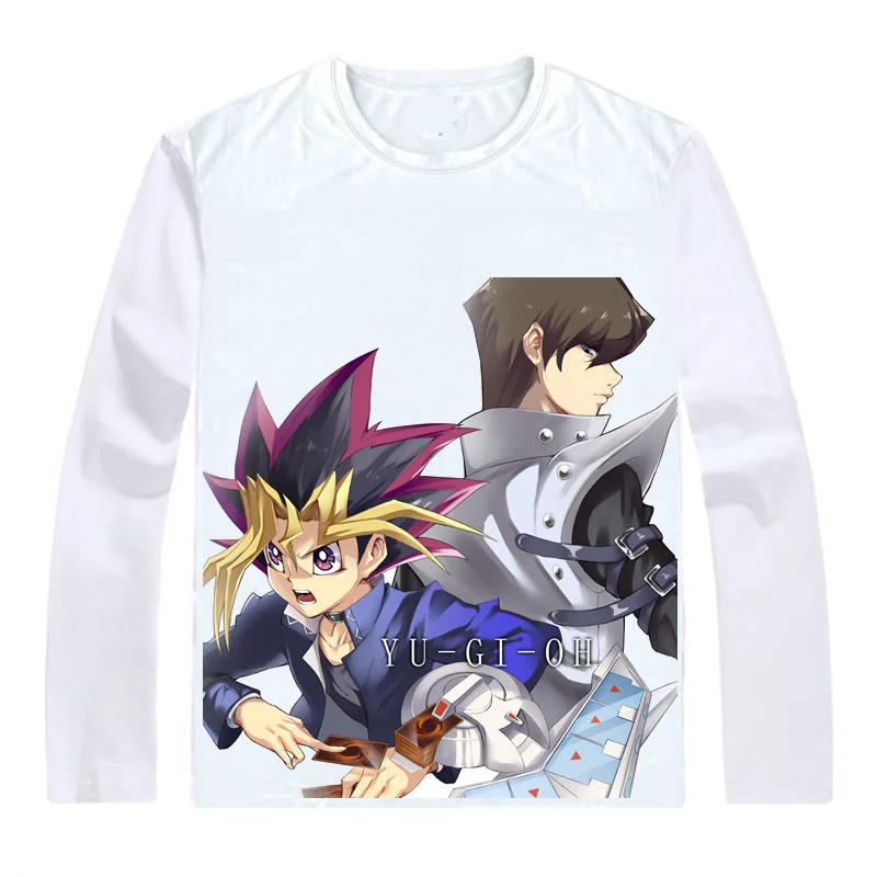 Style 7 Kaiba сэто Кайба футболка Duel Monsters Yuu Gi Ou Yu-Gi-Oh King of Games футболка Повседневная Винтажная футболка футболки с длинными рукавами и принтом - Цвет: Style 7