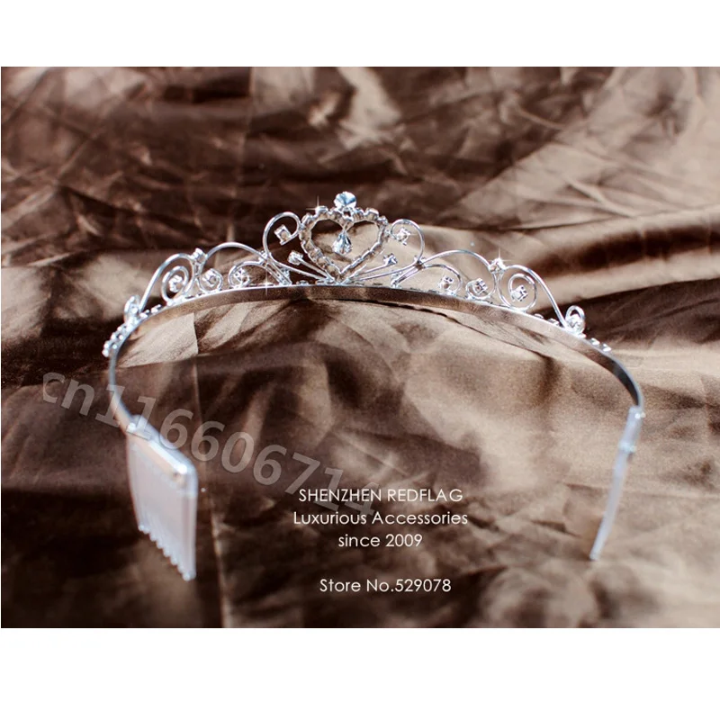 Хрустальные тиары принцессы и повязка в виде короны для девочек корона