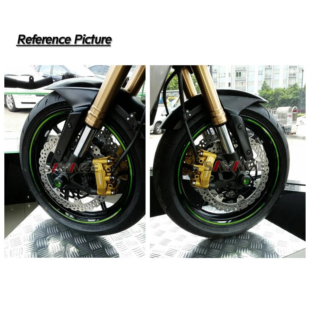 Для KAWASAKI Z800 2013 2016 Z1000 2010 2017 мотоцикл передняя ось вилка колеса протектор крушение