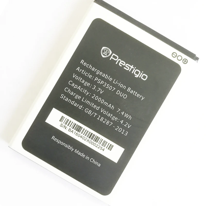 3,7 V psp 3507 DUO Сменный аккумулятор для Prestigio Wize N3 psp 3507DUO psp 3507 батареи для мобильных телефонов