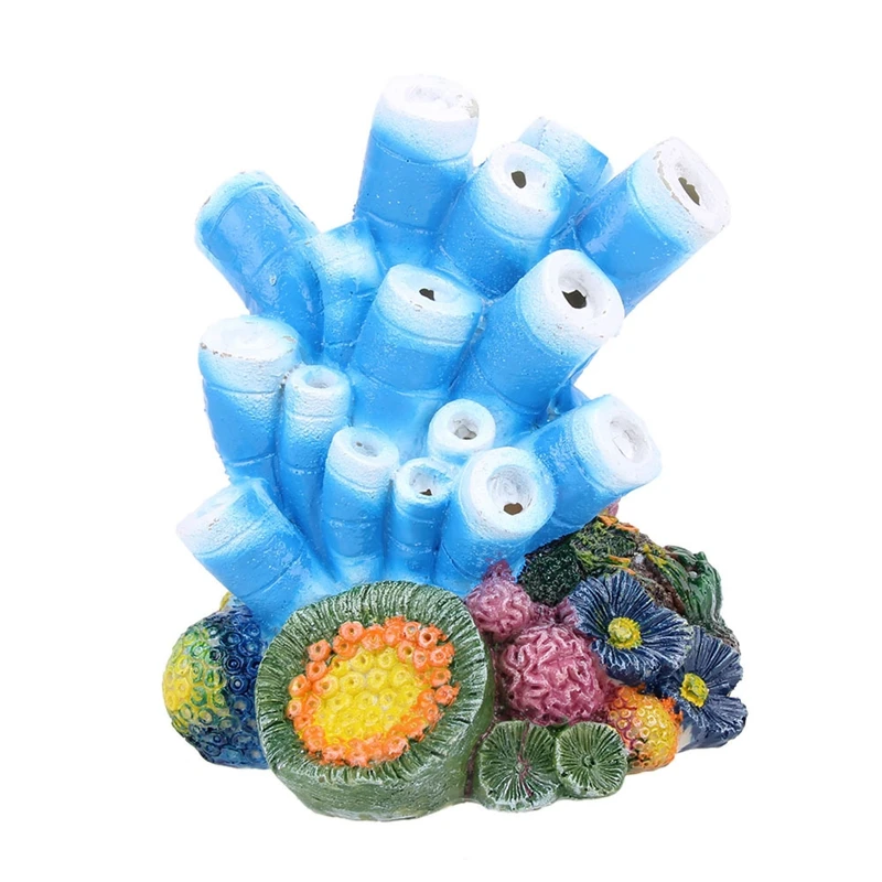 1pcs Bubble Stone Aerator Tube Air Pump Hydroponics Oxygen Aquarium Fish Tank Ornament Landscape Resin Artificial Conch Decorate | Дом и сад