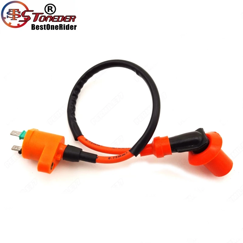 STONEDER Катушка зажигания для Honda NQ50 NB50 Elite Spree SA50 CH80 DIO TRX125 TRX200 TRX200D TRX200SX TRX250 EZ90 Quad Dirt Bike|ignition coil|dirt bike coilbike ignition coil |