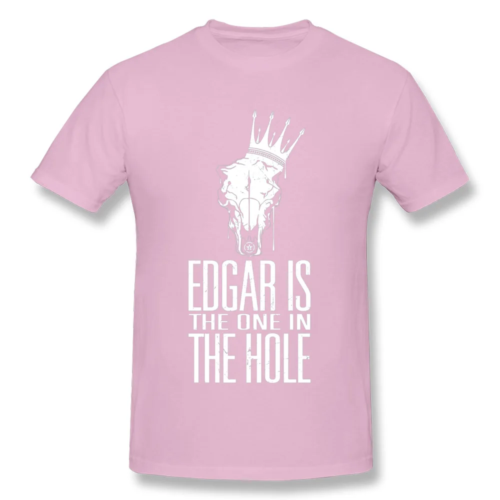 Футболка с изображением мексиканского черепа футболка надписью Edgar Is The One In Hole