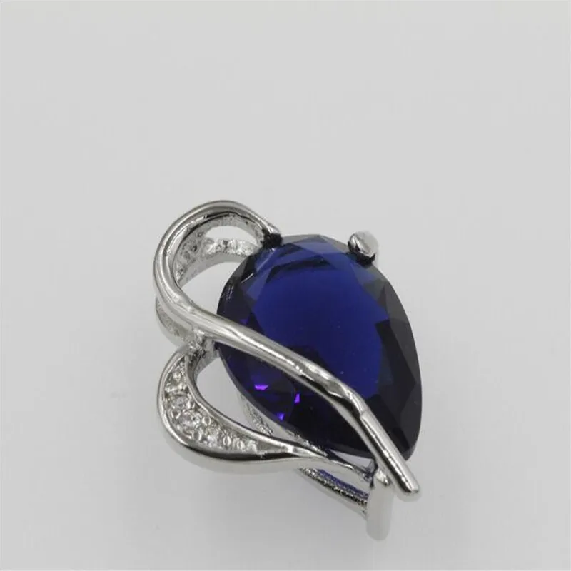 Сделай Сам классическое ожерелье с подвеской в форме сердца из кристаллов