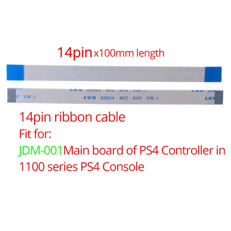 12PIN/14PIN Charging Socket Board Ribbon Cables for PS4/PS4 SLIM/PRO Dualshock 4 JDM-011/JDM-001/JDM-040/ JDM-055 Controller | Электроника