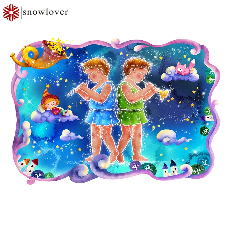 Snowlover 5D полный поделки алмаз Вышивка квадратный созвездие живопись вышивка