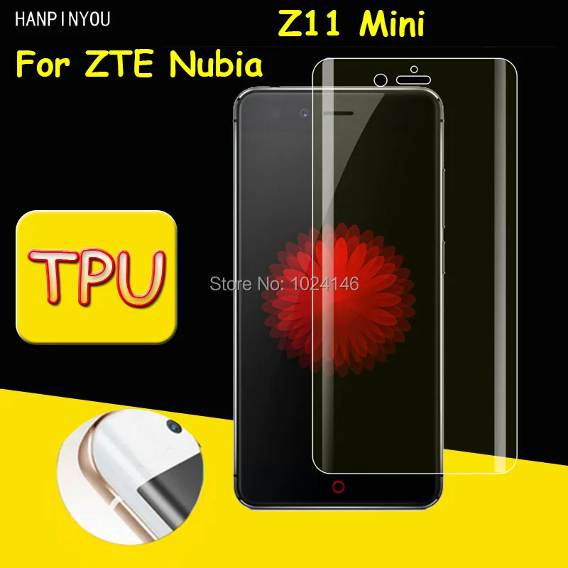 Полное покрытие прозрачная пленка из мягкого ТПУ Защита экрана для ZTE Nubia Z11