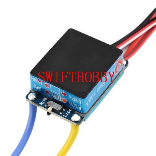 160A 3S Матовый регулятор скорости ESC для 370 380 390 мотор Rc лодка хобби | Игрушки и