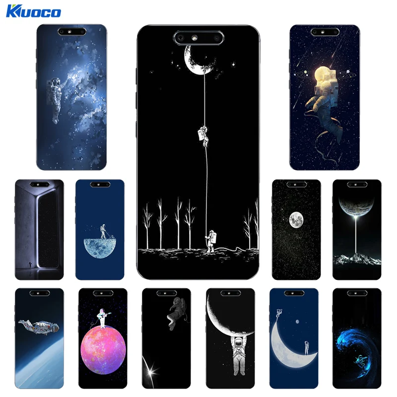 DIY Phone Case For ZTE Axon 7 Mini A2017 Shell Nubia Z11 MAX Cover Z9 Soft TPU Spacewalk Printing Coque |