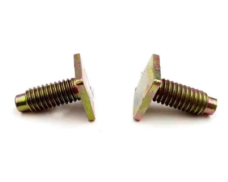Т-болты типа T 10 шт. M6x15mm квадратные винты с плоской головкой шпильки болты 12 мм x