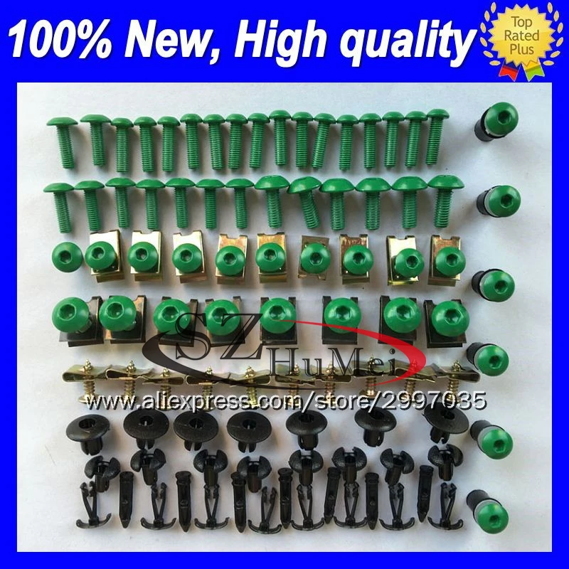 

Fairing bolt full bolts kit For SUZUKI GSXR1000 03 04 05 06 GSXR 1000 GSX R1000 K3 2003 2004 2005 Windscreen screw screws Nuts
