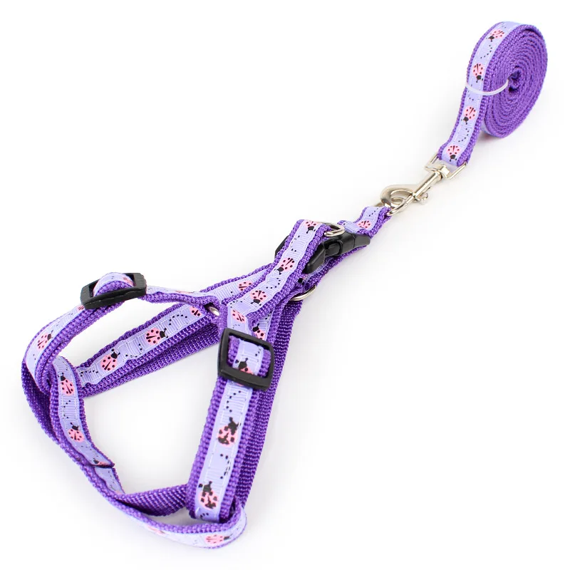 Модный поводок для домашних животных с принтом маленький собак и кошек 1 комплект