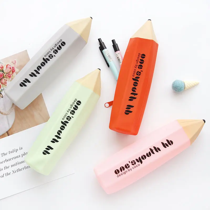 Силиконовый пенал для карандашей Coloffice в форме банана креативный износостойкий