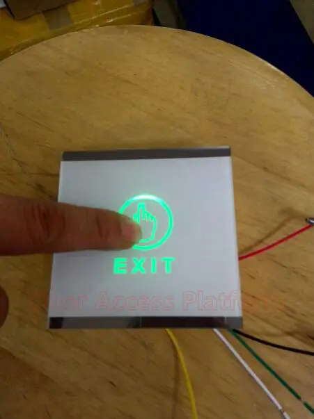 Кнопка Ручного сенсорного выхода кнопка отпуска корпуса для системы контроля