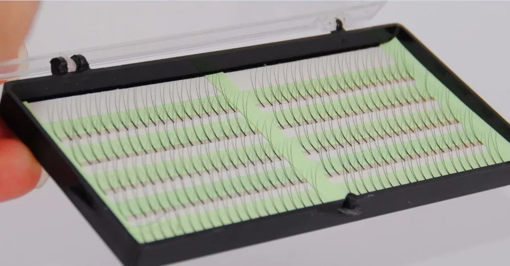 10 коробок/партия шелковые 5 линий 2D натуральные ресницы Красота Макияж