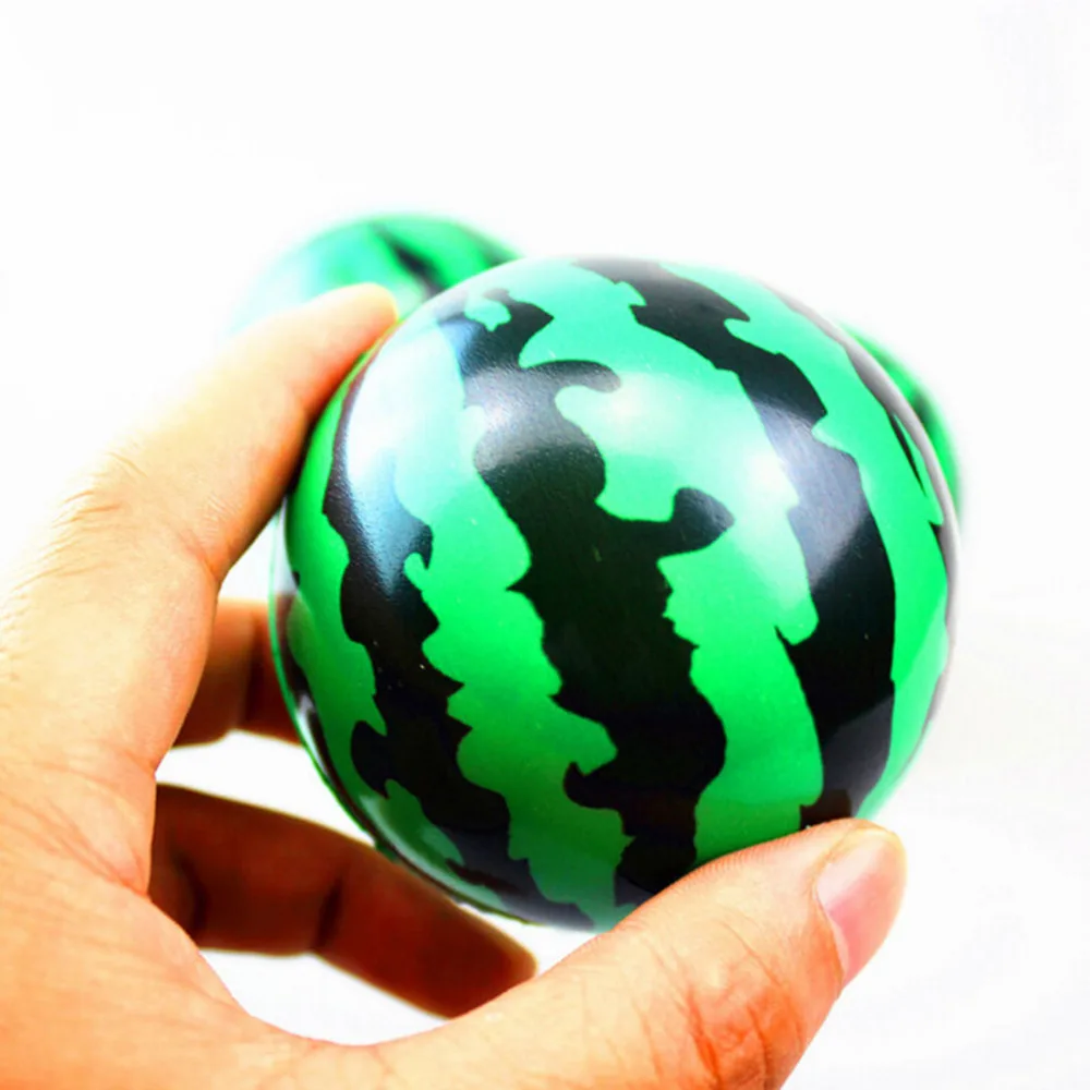 6 3 см креативный надувной мяч имитация арбуза резиновый пляжный бассейн раннее - Фото №1